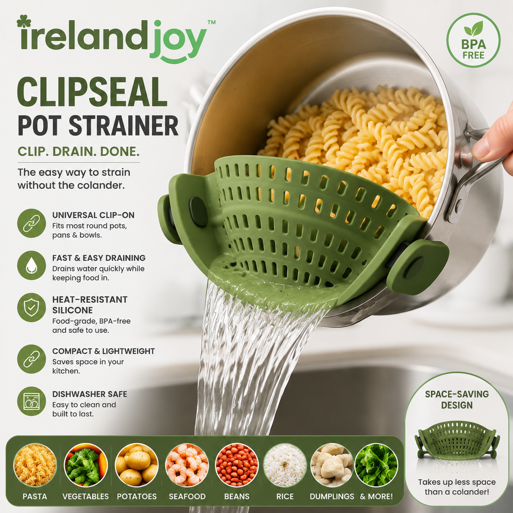 irelandjoy™ ClipSeal Pot Strainer