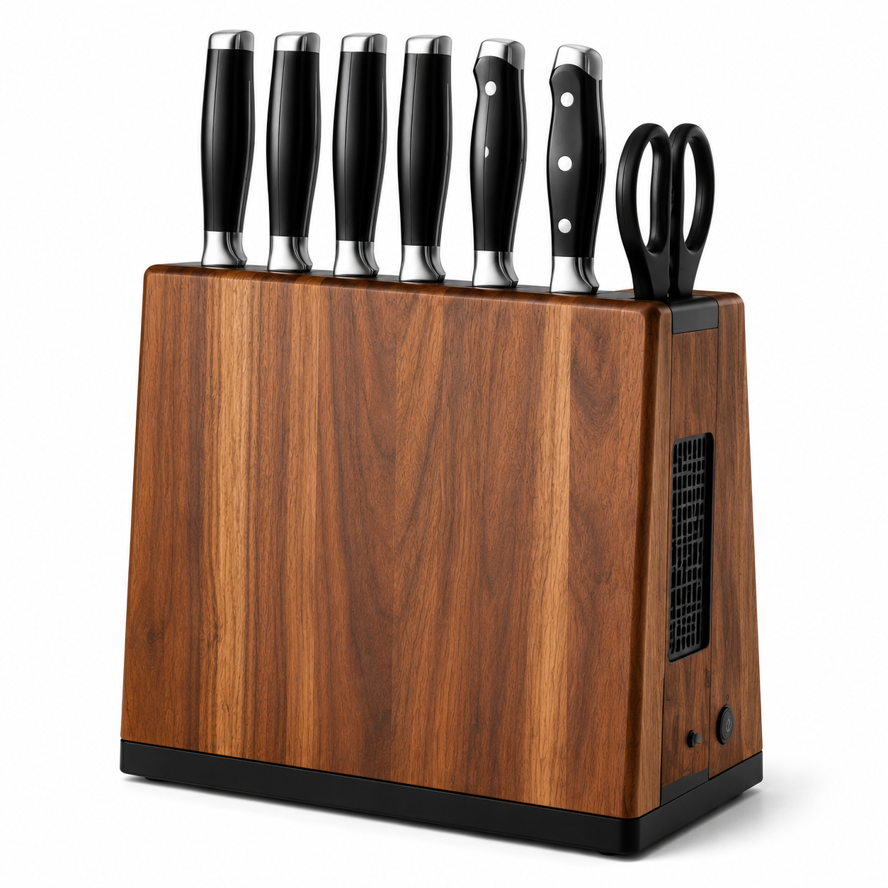 irelandjoy™ Heated Acacia Magnetic Knife Storage System