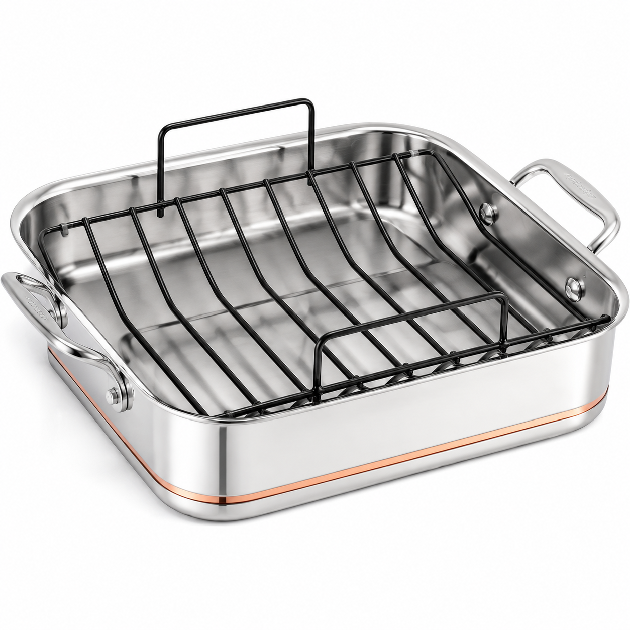irelandjoy™ Professional Copper Core Roasting Pan Set
