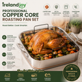 irelandjoy™ Professional Copper Core Roasting Pan Set
