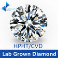Diamond 0.1ct~2ct Round Cut Loose Lab Grown Diamond DEF Color